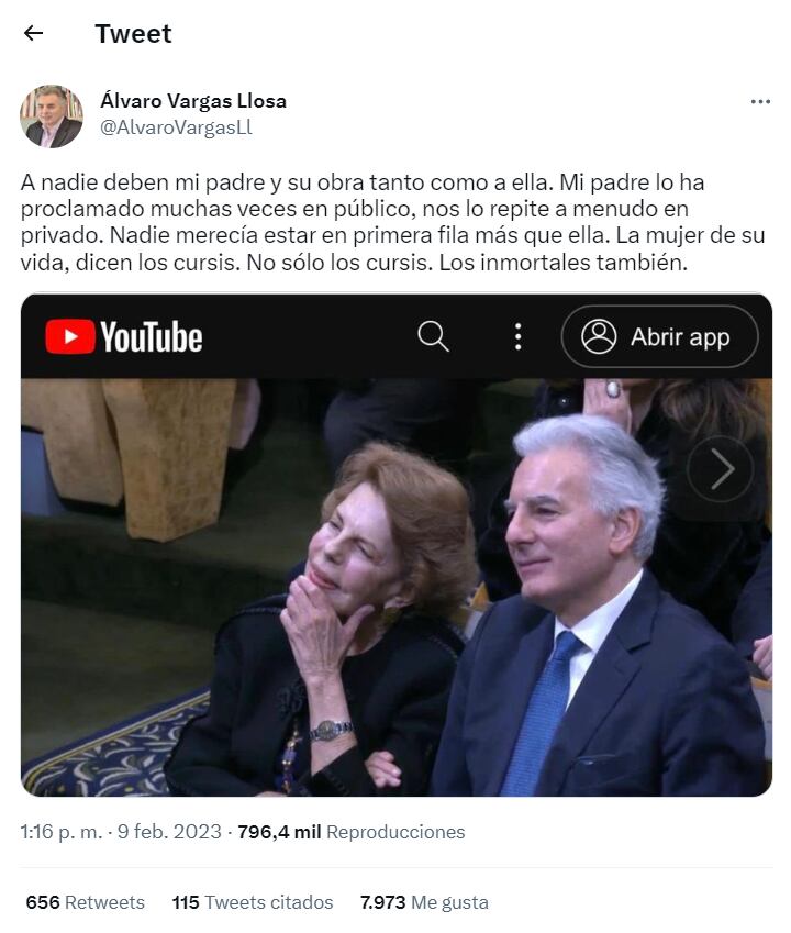 Morgana Vargas Llosa explota contra la prensa y entre empujones defiende a su mamá