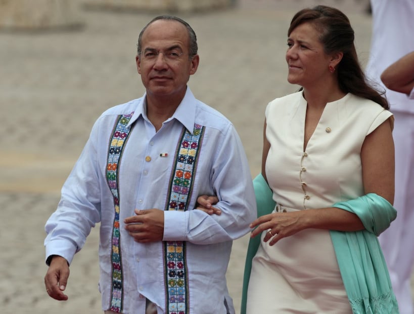 Margarita Zavala y Felipe Calderón / Foto: Archivo El Universal
