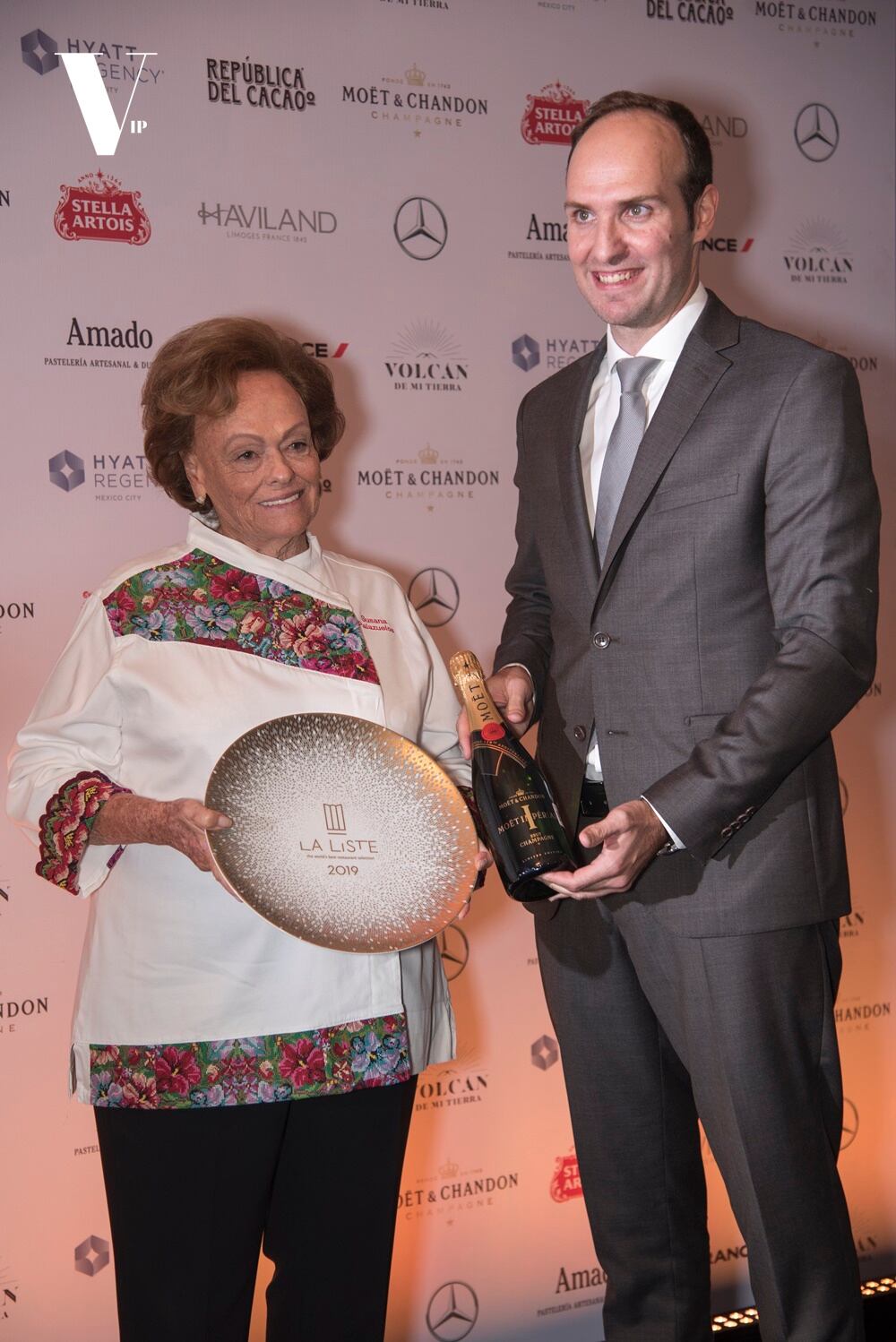 Susana Palazuelos en los premios La Liste