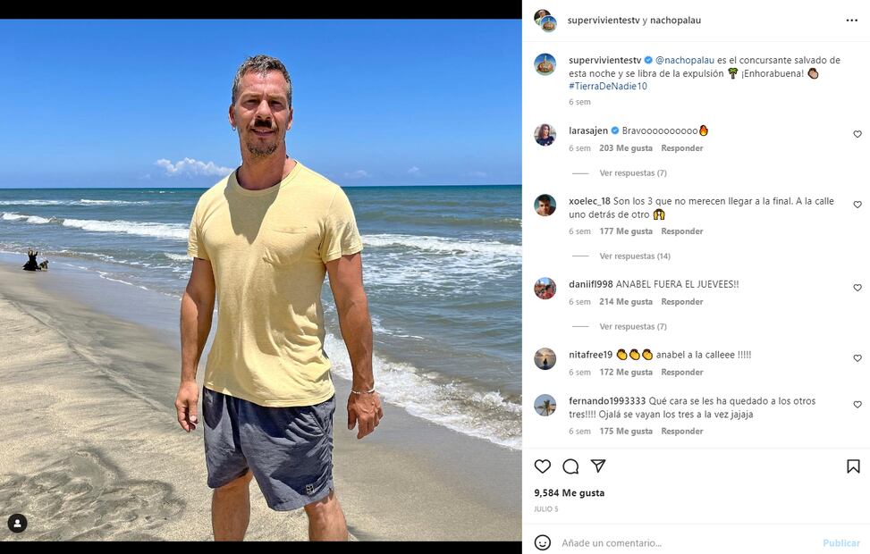 Nacho Palau, expareja de Miguel Bosé, recupera su salud en casa