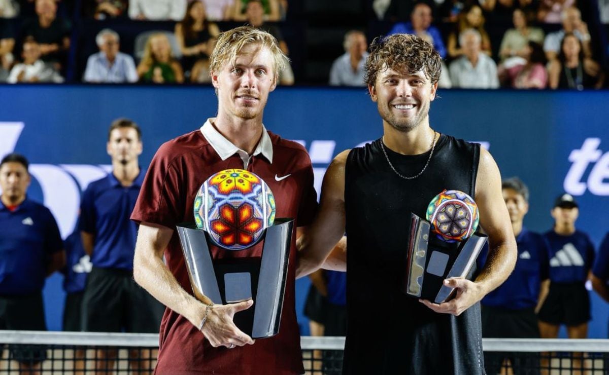 Denis Shapovalov y Aleksandar Kovacevic / Foto: Arturo Quintero