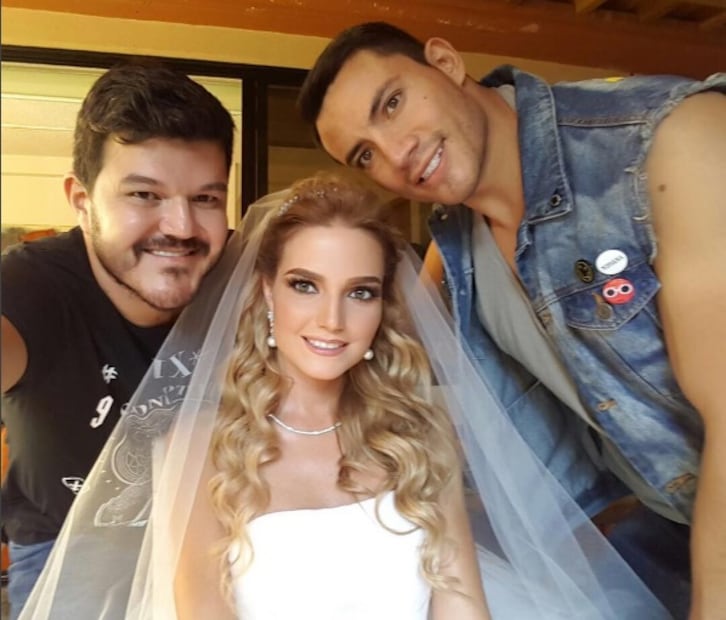 La espectacular boda de Alejandro Valladares y Miriam Huber