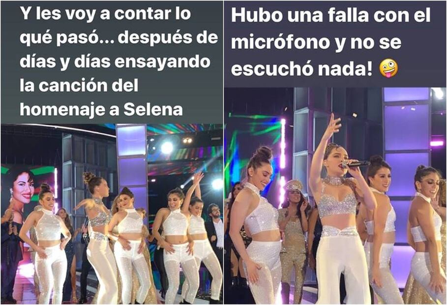 VIDEO: El penoso momento de Belinda en su homenaje a Selena Quintanilla