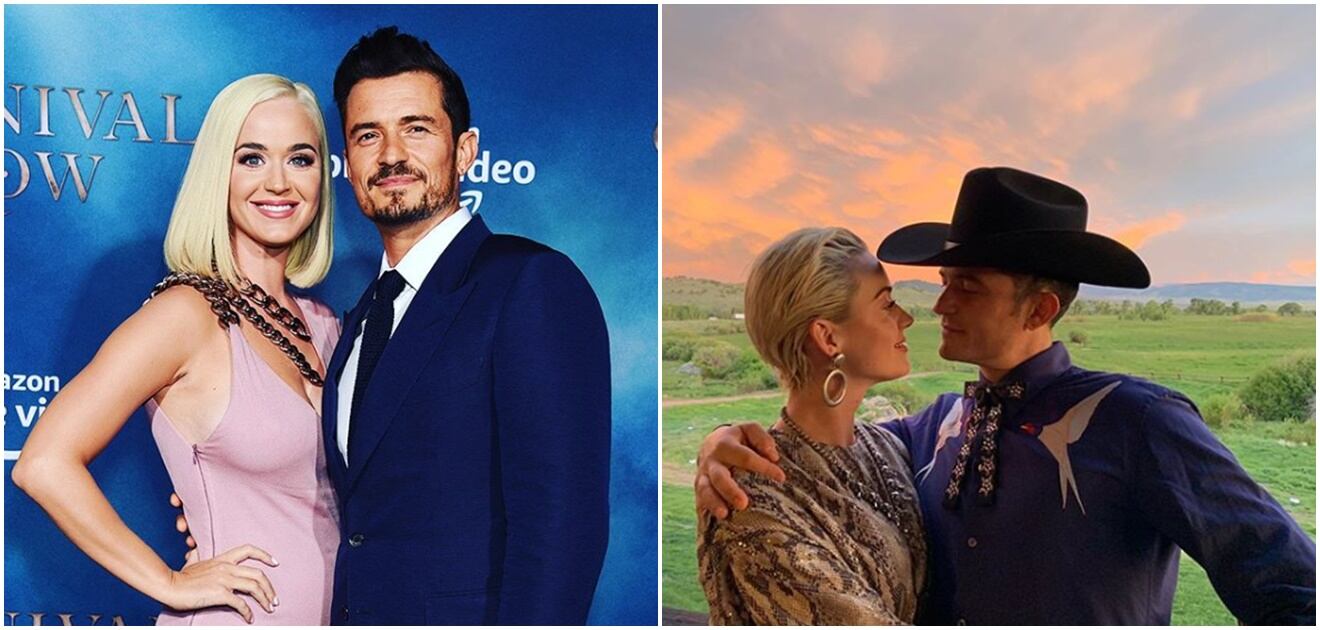 La romántica felicitación de cumpleaños de Katy Perry a su prometido, Orlando Bloom