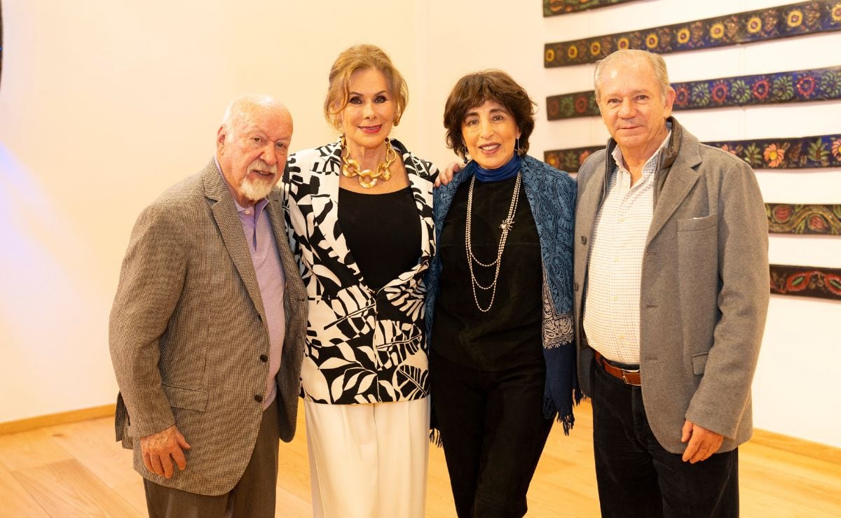 Patricia Agraz, Francisco Martín del Campo, Leonora Rueda y Bruno Newman / Foto: Héctor Arjona