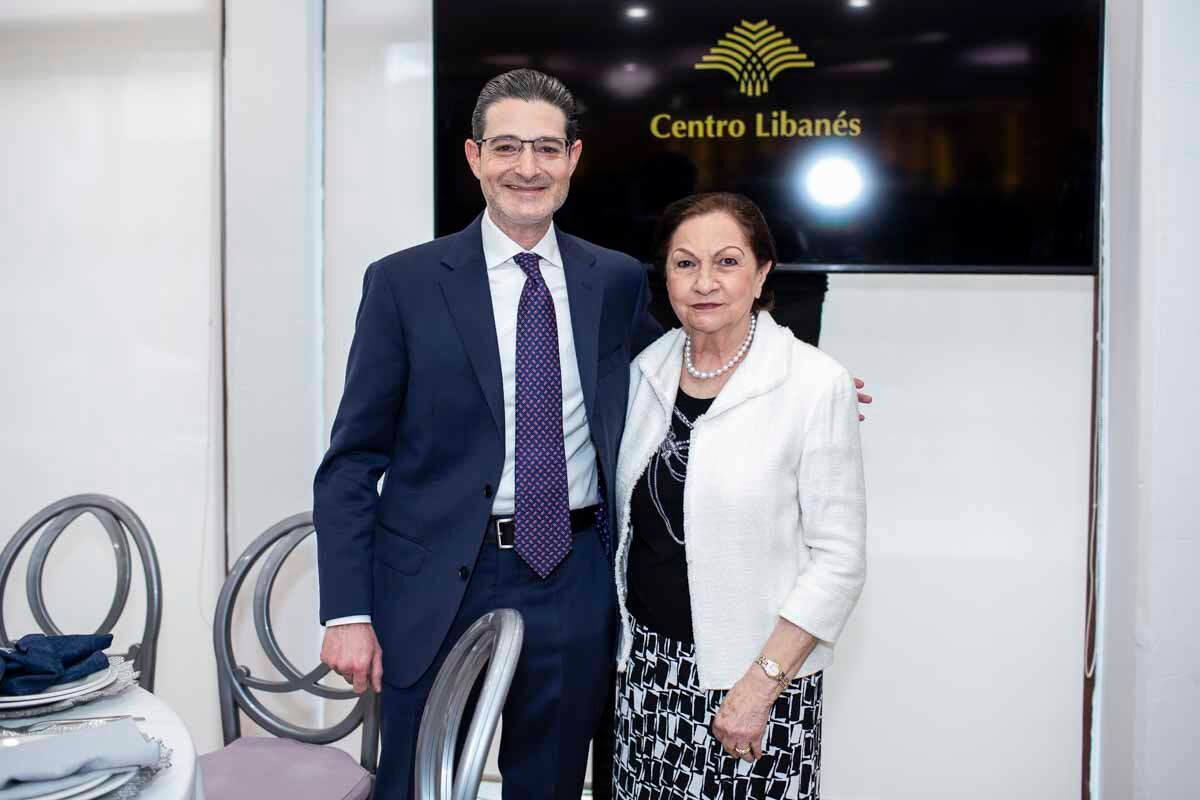 Charbel y Suad Harp. (Foto: Esteban Torreblanca)