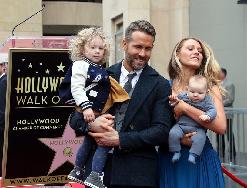 Las primeras fotos de las hijas de Blake Lively y Ryan Reynolds 
