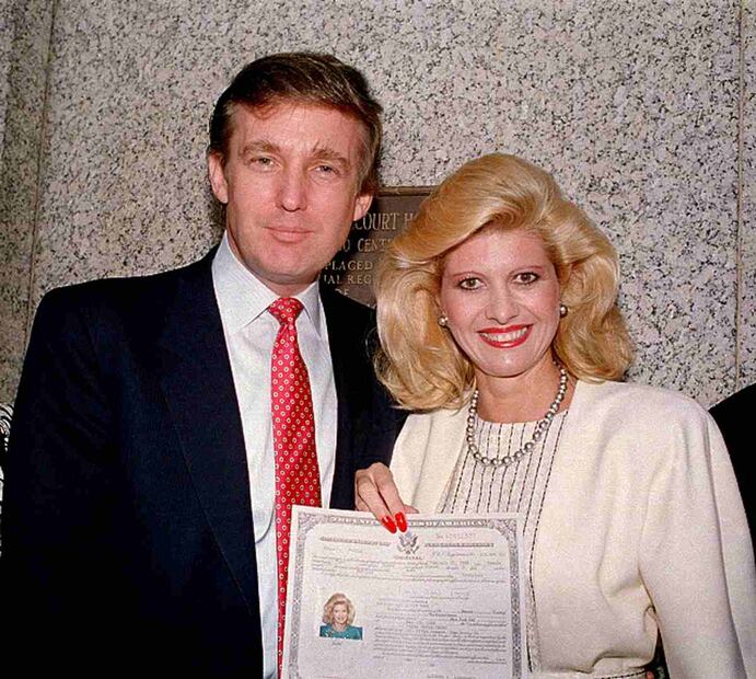 Ivana Trump, mujer de negocios y un divorcio millonario