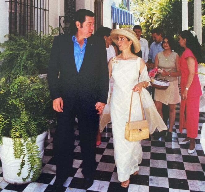 Jorge Hank y María Elvia Amaya Araujo / Instagram