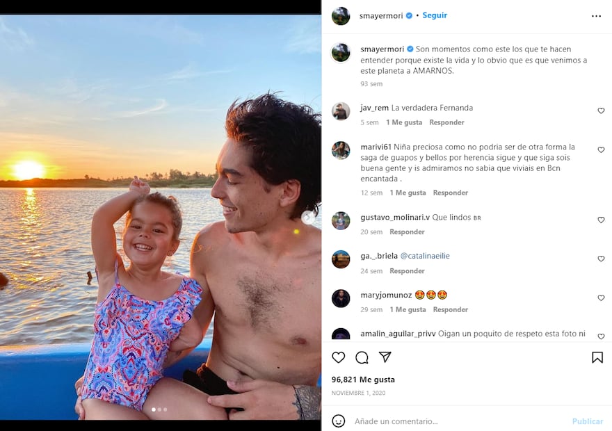 Sergio Mayer Mori finalmente ve a su hija Mila y Natália Subtil lo tacha de 'vergonzoso'
