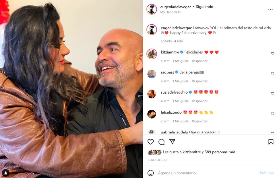 Eugenia de la Vega y Chezz Herrejón: la historia de amor