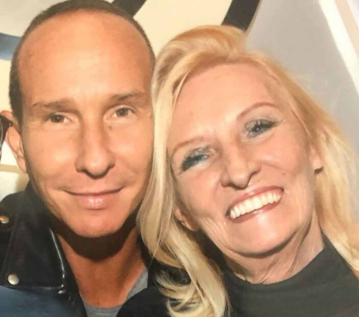 Erik Rubín y Joannine Myra Milaszenko, su mamá / Foto: Instagram