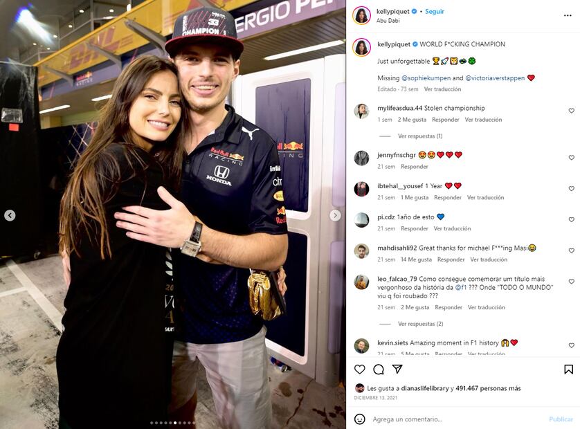 Las Wags de la F1: Ellas son las parejas de los pilotos de esta temporada