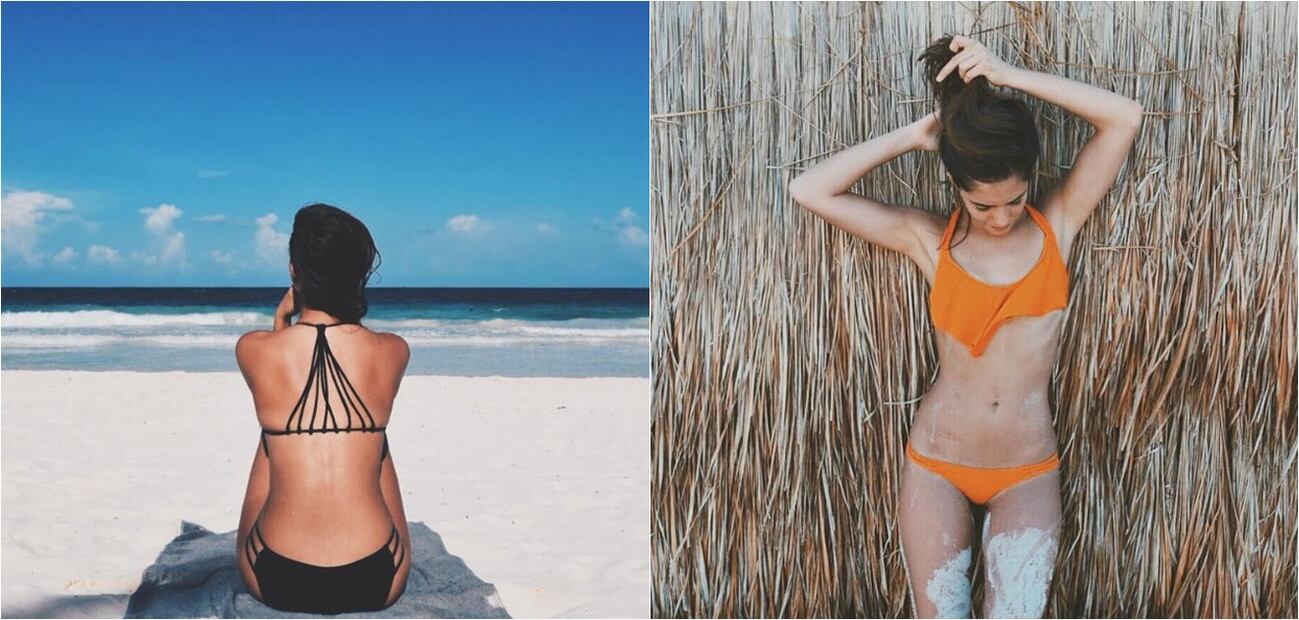 Las vacaciones de María Levy en Tulum