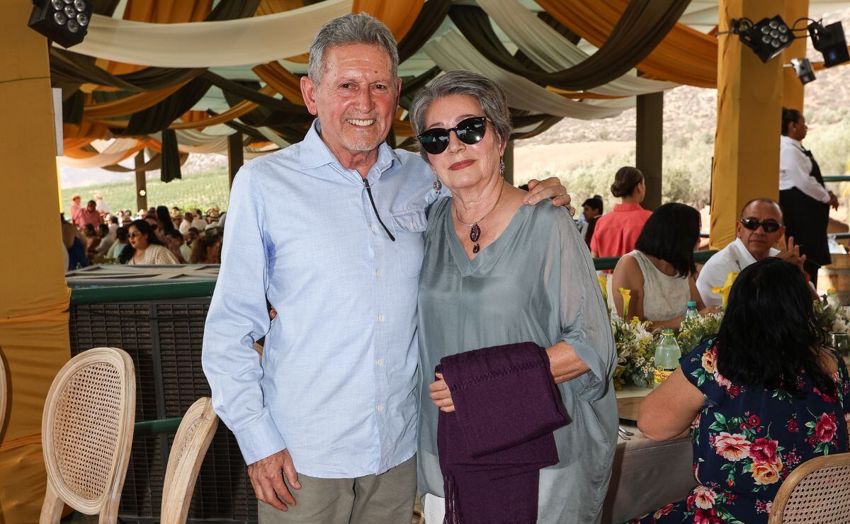 Joaquín Leyva y Patricia Dagnino. (Foto: Esteban Torreblanca)