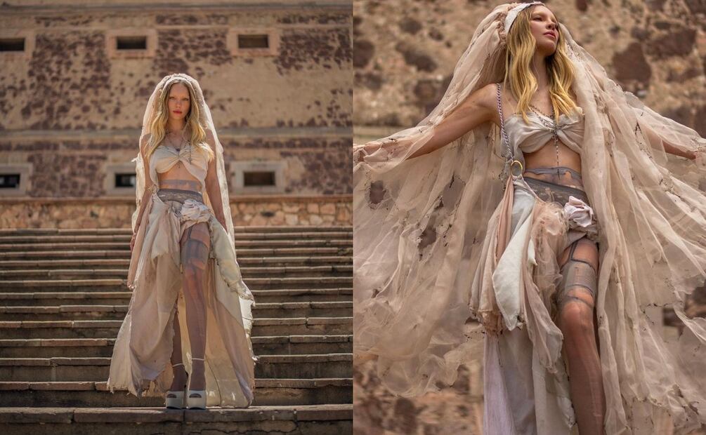 Belinda grabó su nuevo clip musical en Guanajuato / Foto: Instagram
