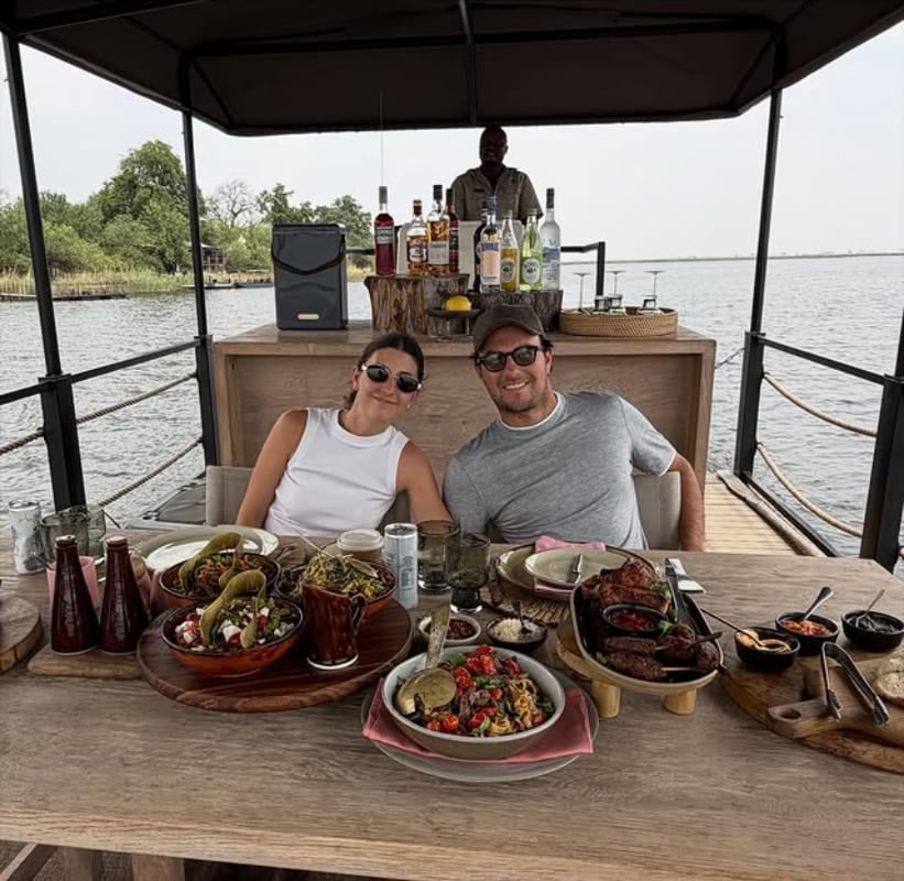 Las vacaciones de 'Checo' Pérez y Carola Martínez en África / Foto: Instagram