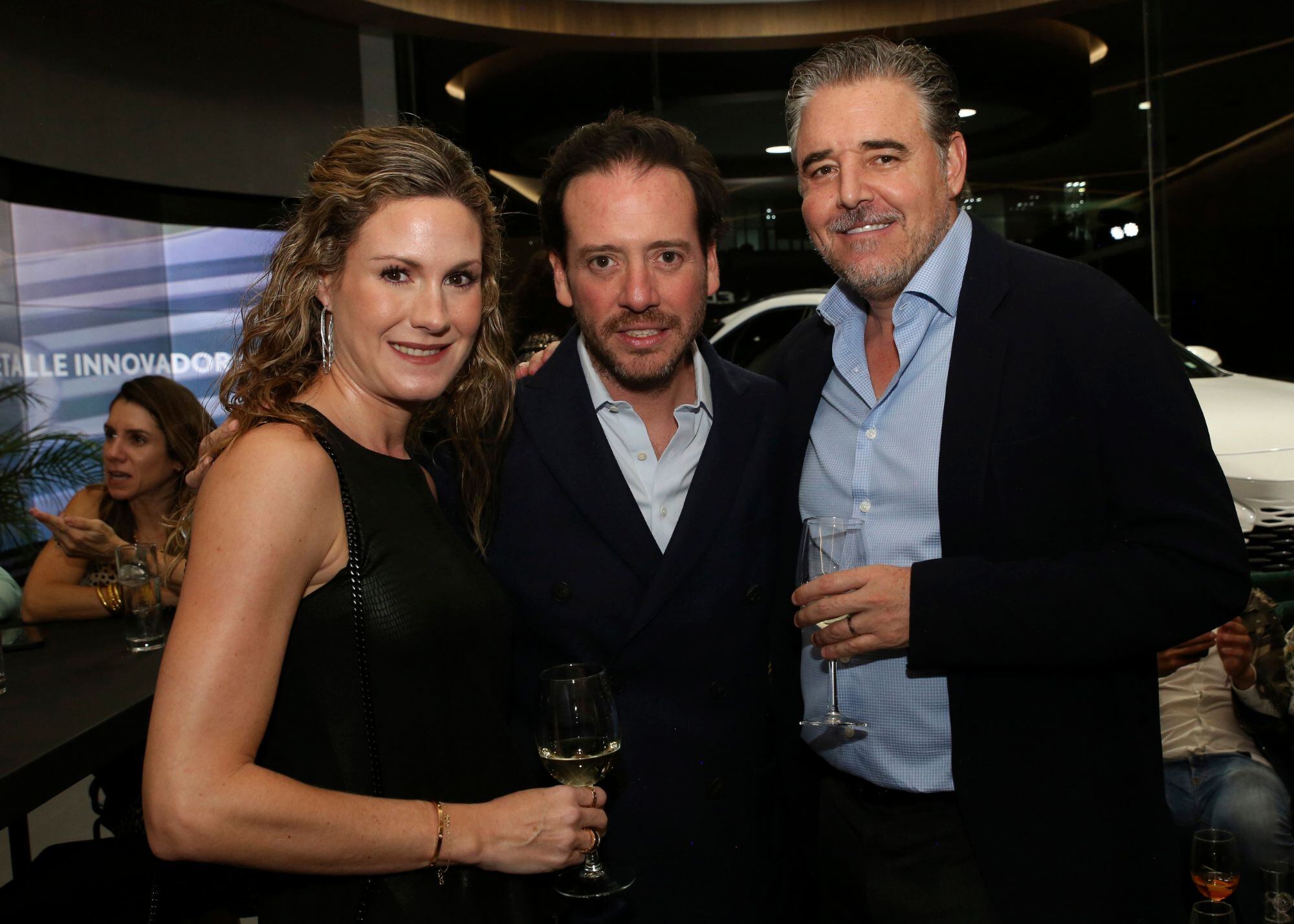 Mariel Walz, Alejandro Chávez y Antonio Cortina. (Foto: Agencia JDS para VIP)