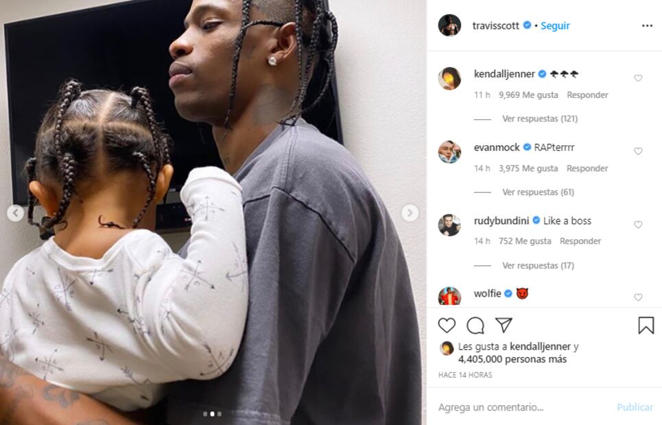 Así demuestra Travis Scott que Stormi se parece más a él que a Kylie Jenner
