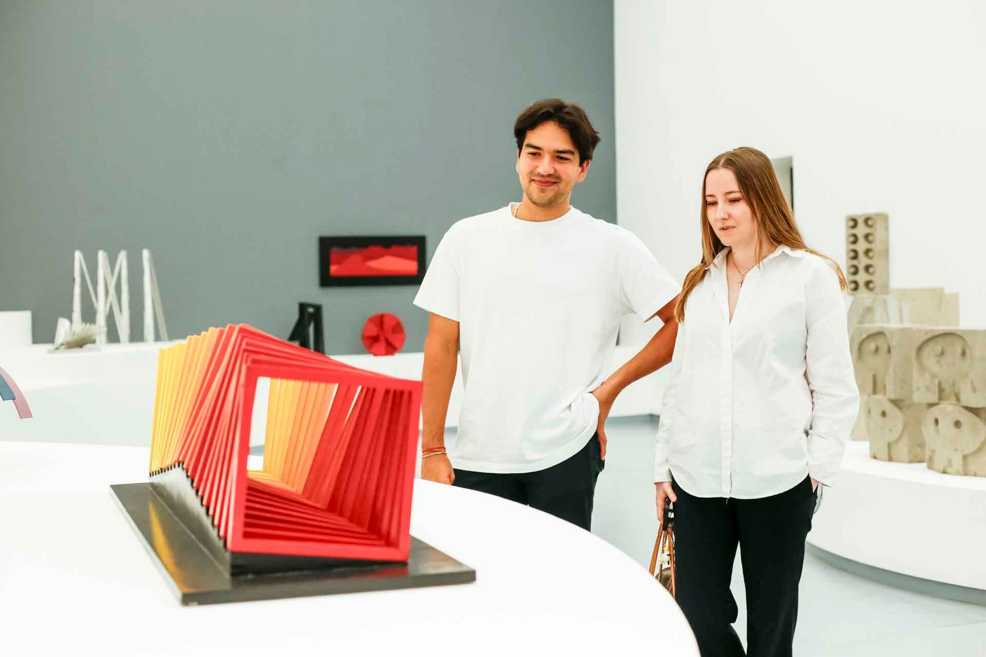 Alejandro Grajeda y Antea Martín. (Foto: Esteban Torreblanca)