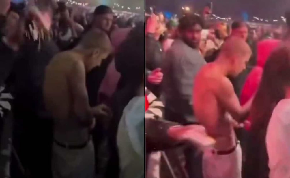 Justin Bieber en el festival Coachella / Fotos: Captura X