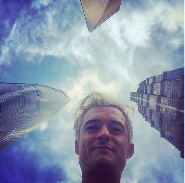 El cambio de look de Orlando Bloom