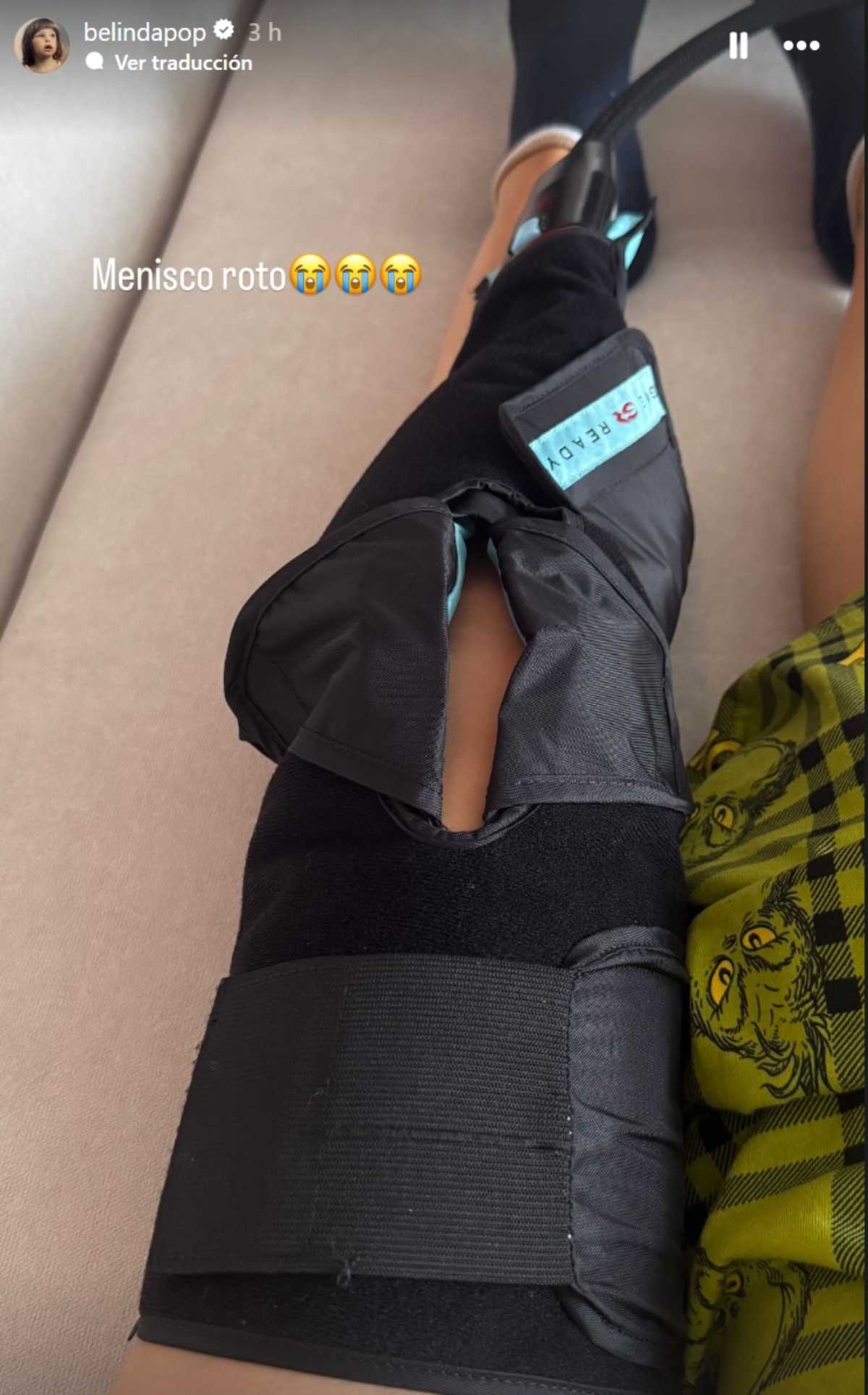 Belinda compartió una atualización de su estado de slaud / Foto: Especial @belindapop