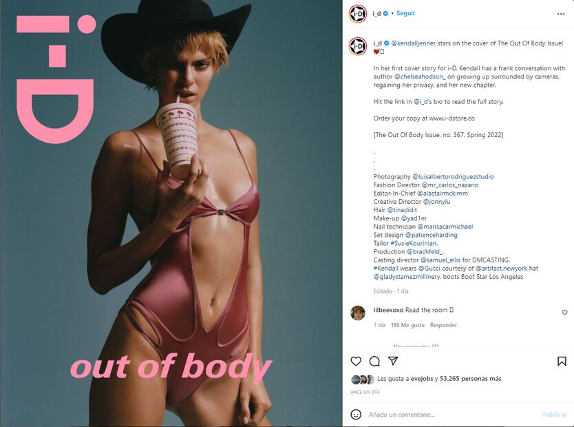 Kendall Jenner eleva la temperatura con un revelador monokini rosa de Gucci