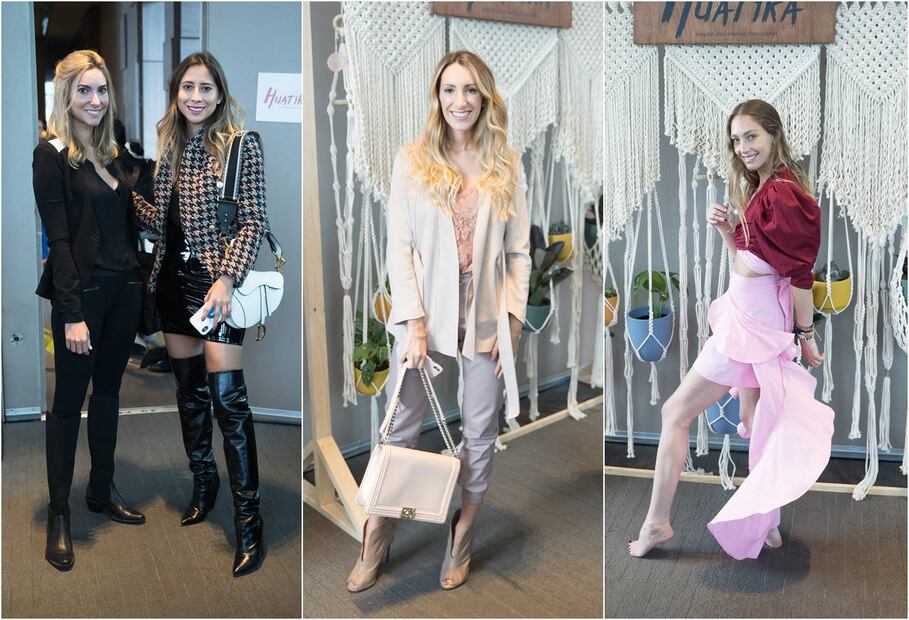 Michelle Sandler reúne a amigas como Chantal Torres y Sira Pevida en la venta de Huatika