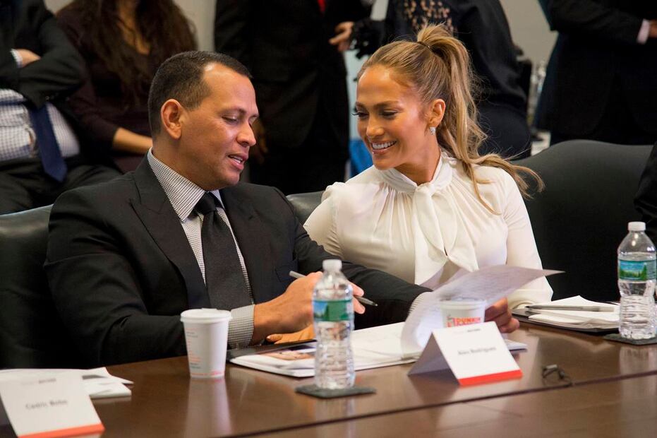 La historia de amor de Jennifer Lopez y Alex Rodriguez