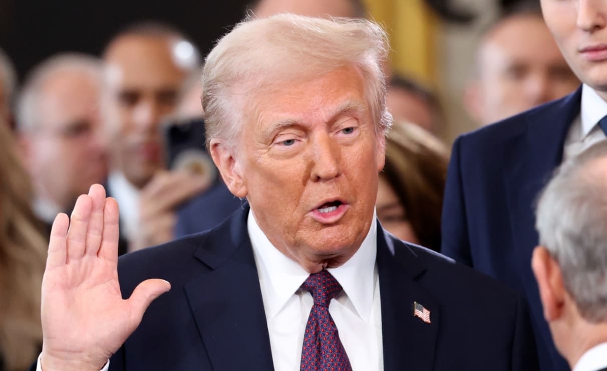 Donald Trump toma protesta como el presidente 47.º de Estados Unidos