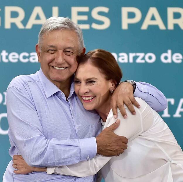 Beatriz Gutiérrez Müller y Andrés Manuel López Obrador vivirán separados por 900 kilómetros / Foto: Archivo El Universal