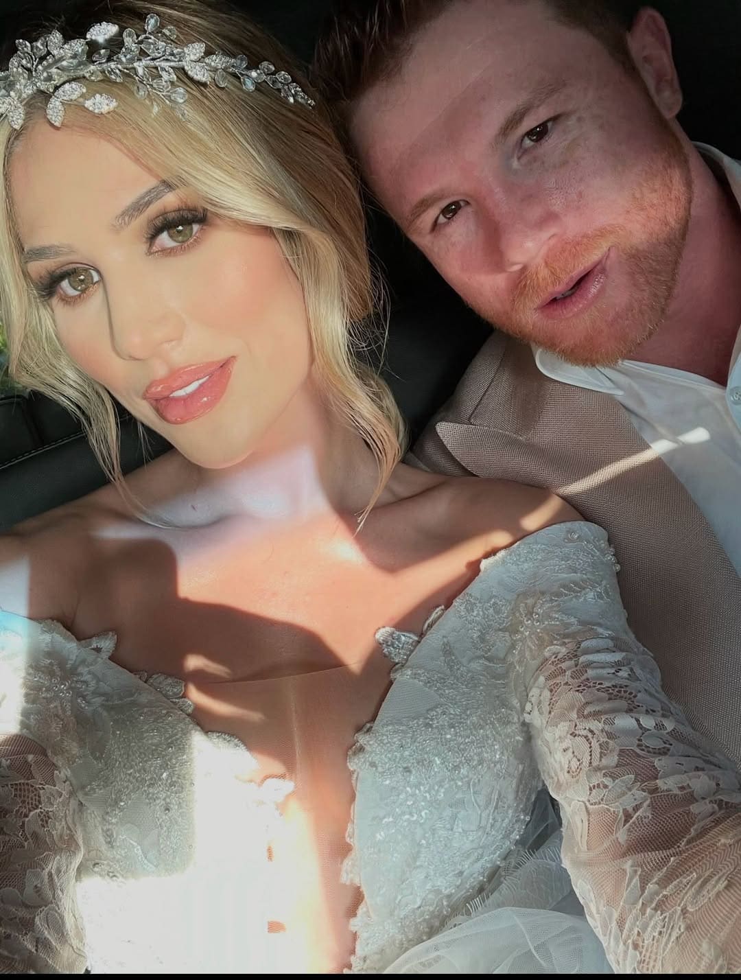 Saúl 'Canelo' Álvarez y Fernanda Gómez. (Foto: Instagram)