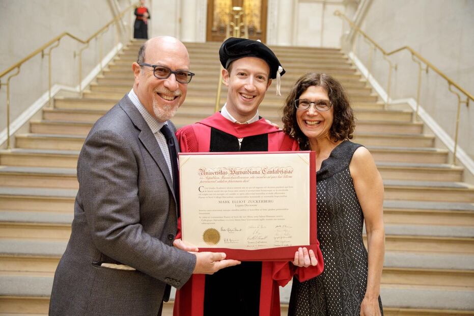 FOTOS: La graduación de Mark Zuckerberg de la Universidad de Harvard 