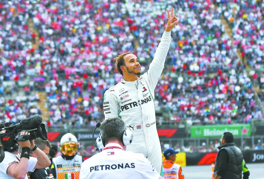 Hamilton conquista el GP de México