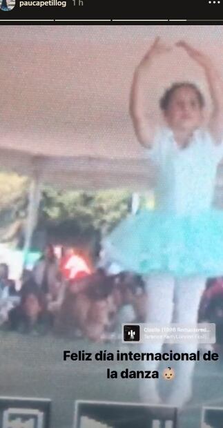 Ana Paula Capetillo comparte tierna imagen de su infancia como bailarina de ballet
