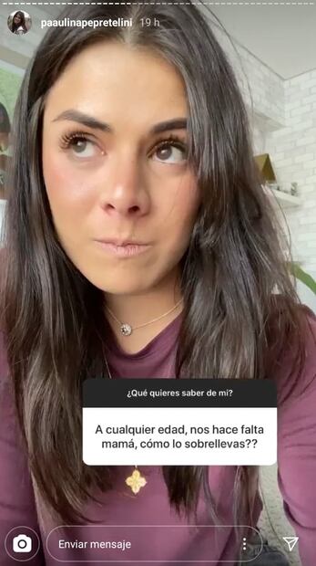 Paulina Peña, hija de EPN, habla por primera vez sobre la muerte de su mamá