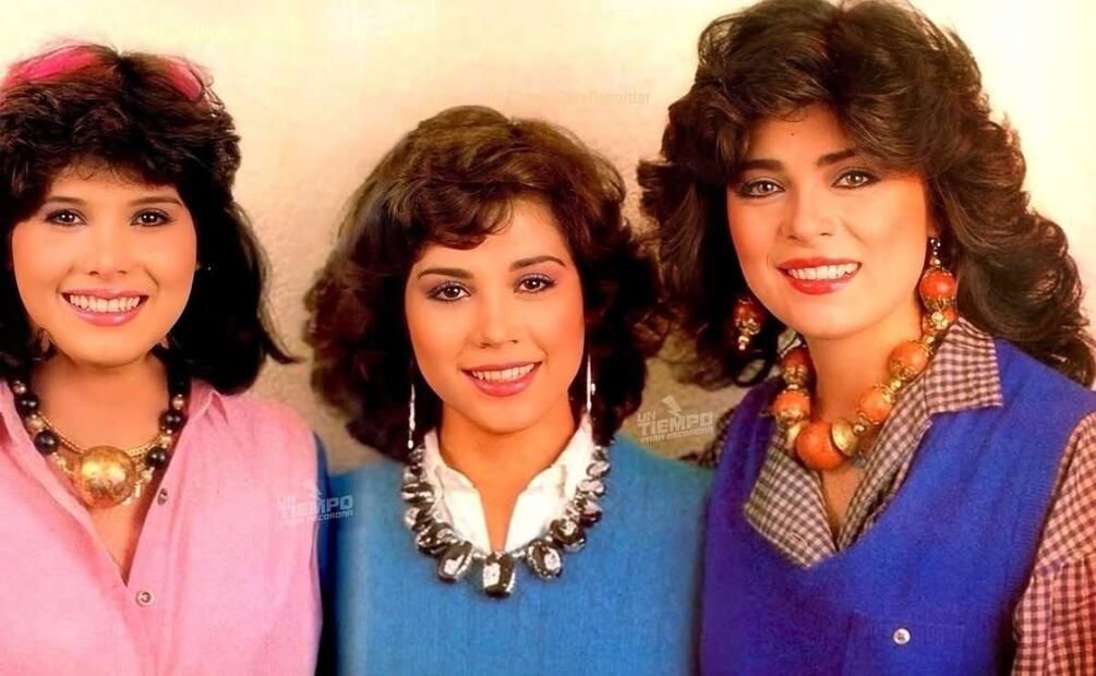 Las hermanas Gaby, Marcela y Victoria Ruffo / Foto: Instagram - @untiempopararecordar1, @marcela_ruffo1