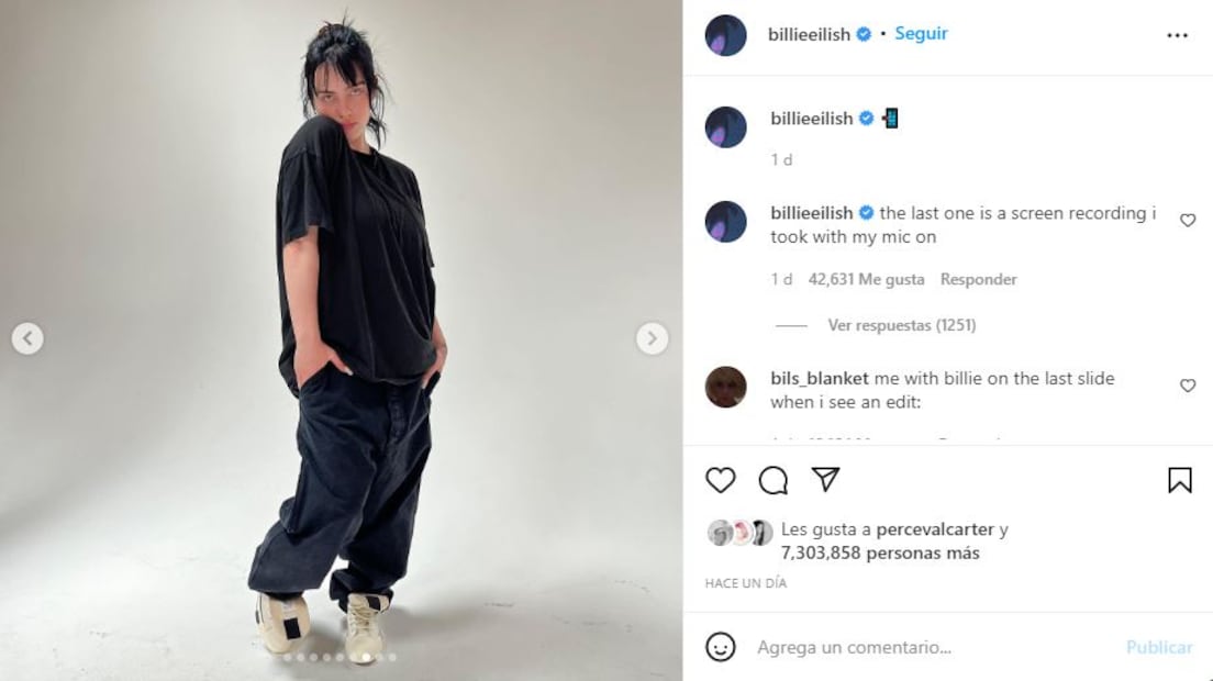 Billie Eilish confiesa que es agotador padecer síndrome de Tourette