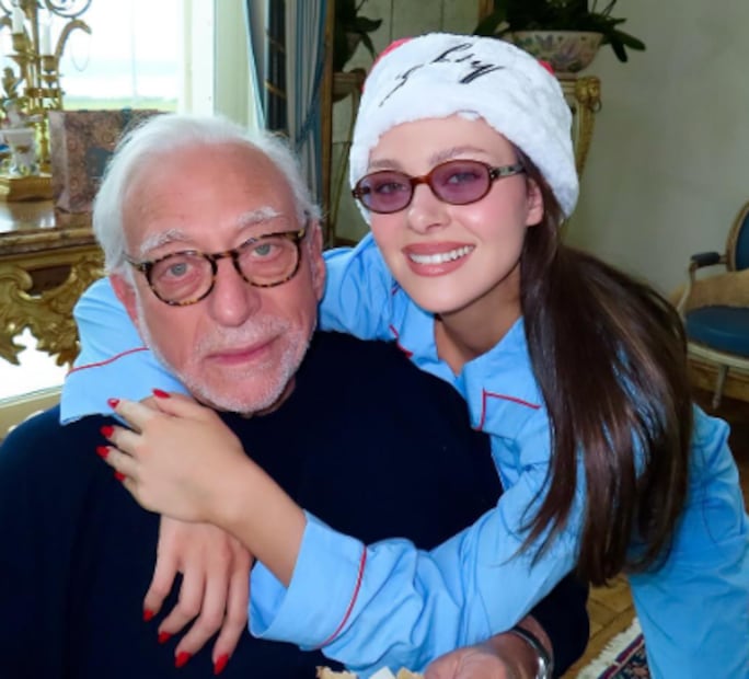 Nelson Peltz y su hija Nicola, esposa de Brooklyn Beckham / Foto: Instagram