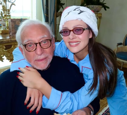 Nelson Peltz y su hija Nicola, esposa de Brooklyn Beckham / Foto: Instagram