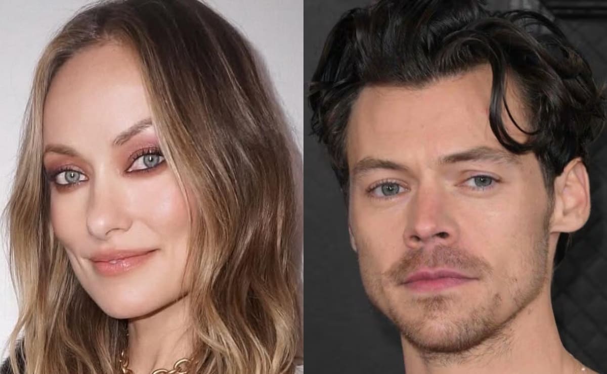 Olivia Wilde y Harry Styles. (Foto: Instagram / AFP)