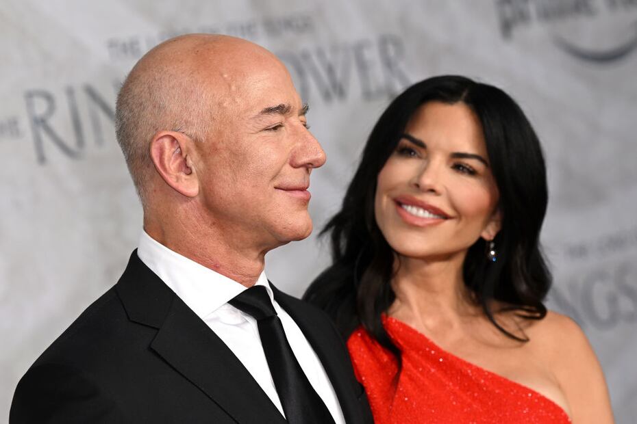 Jeff Bezos y Lauren Sánchez  / Foto: Getty Images
