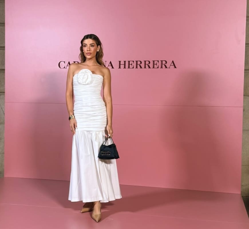 Michelle Salas en la exclusiva cena de Carolina Herrera / Foto: Instagram