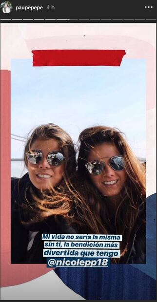 Paulina Peña celebra los 19 años de su hermana Nicole con nostálgicas fotos 