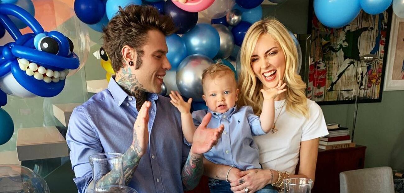 Chiara Ferragni, Fedez y su hijo Leo / Foto: Instagram 