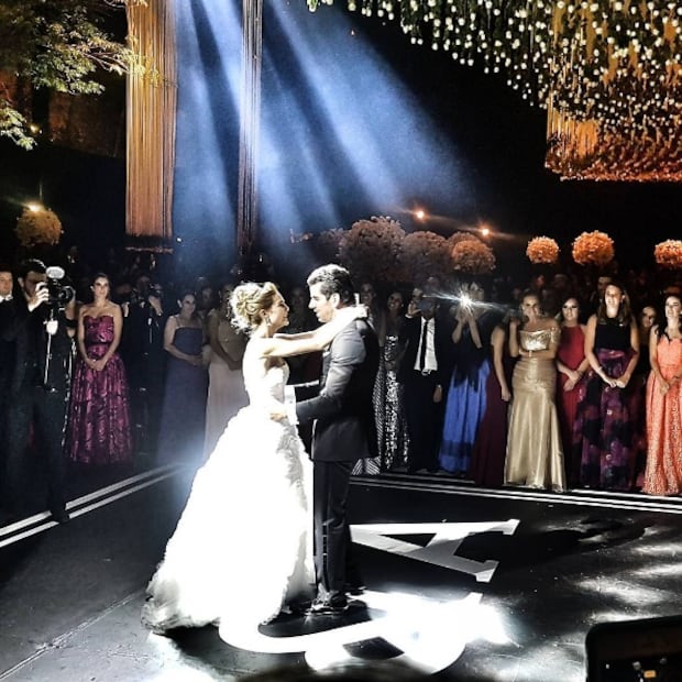 La espectacular boda de Alejandro Valladares y Miriam Huber