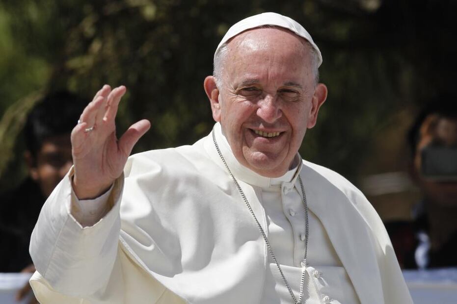 El papa Francisco durante su visita a México / Foto: EFE