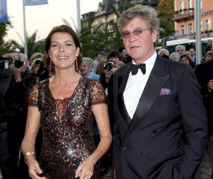 Carolina de Mónaco y Ernesto de Hannover. (Foto: EFE)