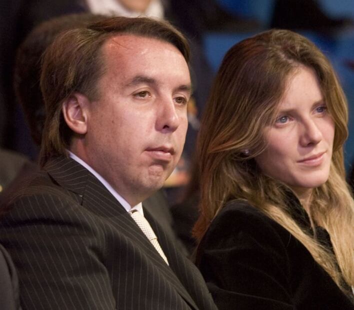 Emilio Azcárraga Jean y Sharon Fastlicht / Foto: Getty Images